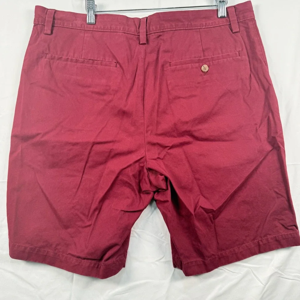 Banana Republic Mens 36 Aiden Short Cotton‎ Slim Chino Summer Preppy Ivy League
